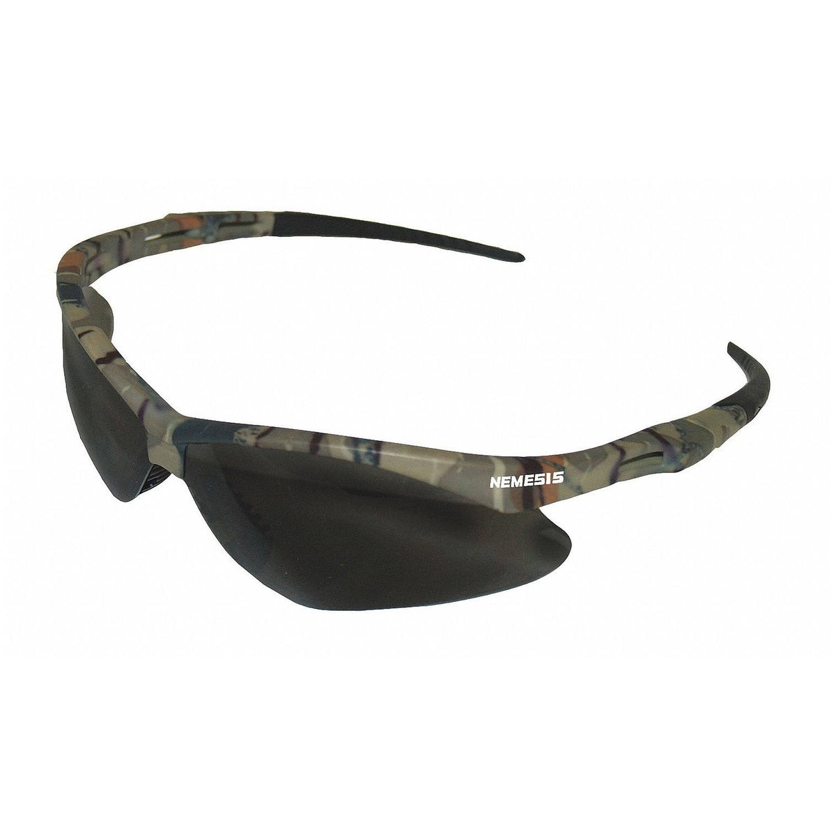 Camo Frame Smoke Anti-Fog Safety Glasses B407