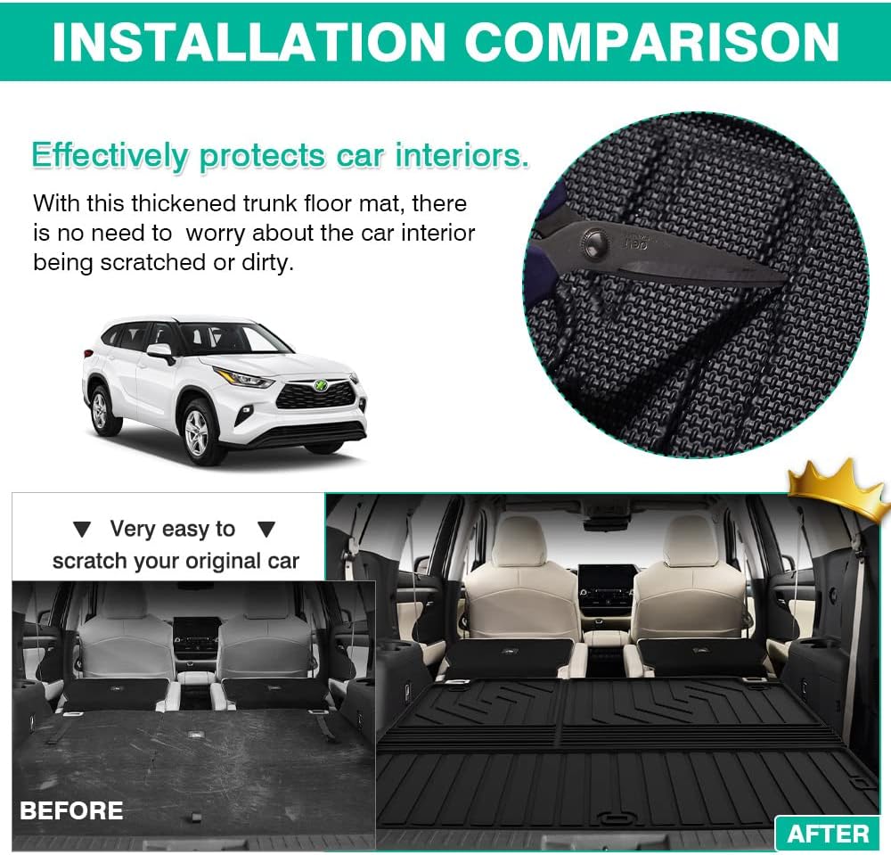 Cargo Liner Trunk Mat All Weather TPE L191
