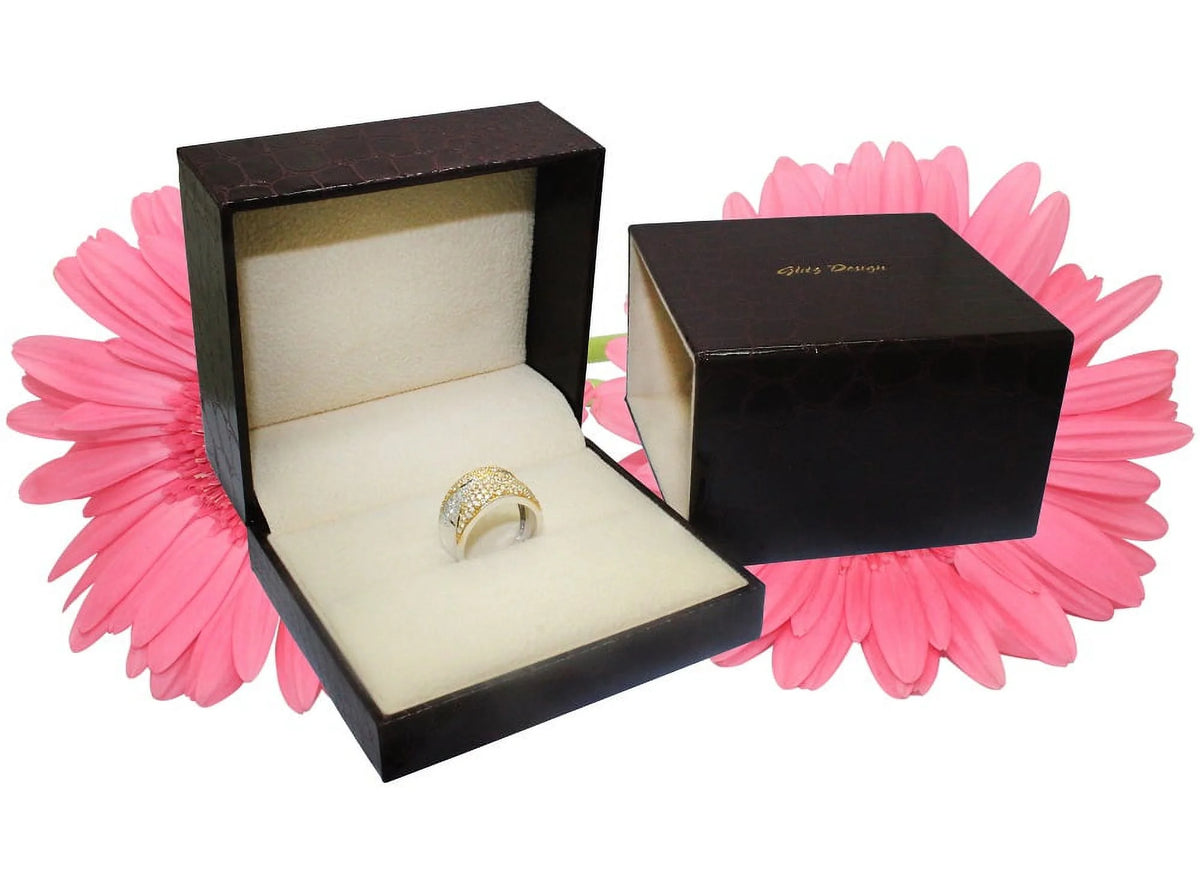 14K White Gold Halo Engagement Ring 5.50 Carat M580080