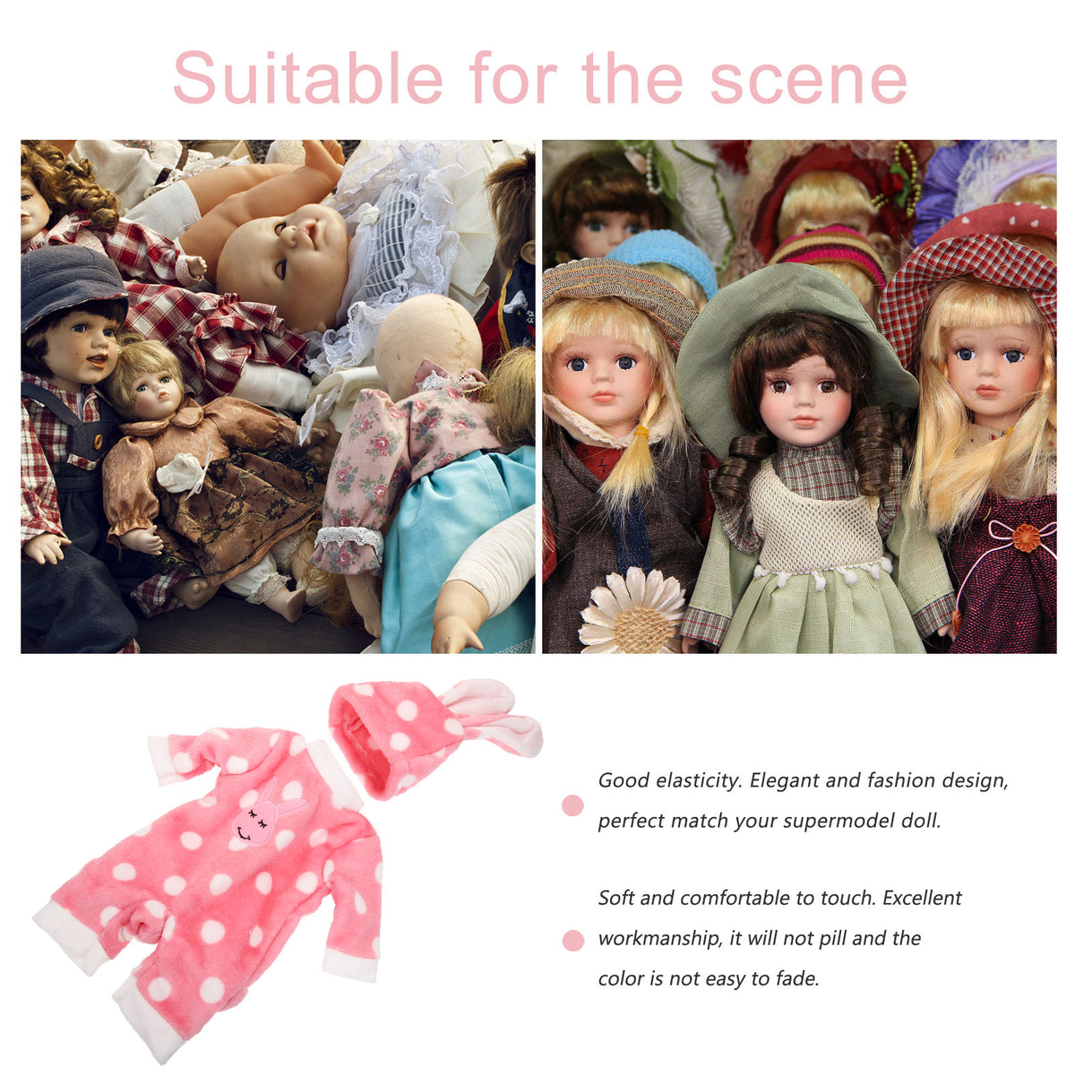 Baby Doll Pajamas Doll Clothes for 18inch Doll R20099