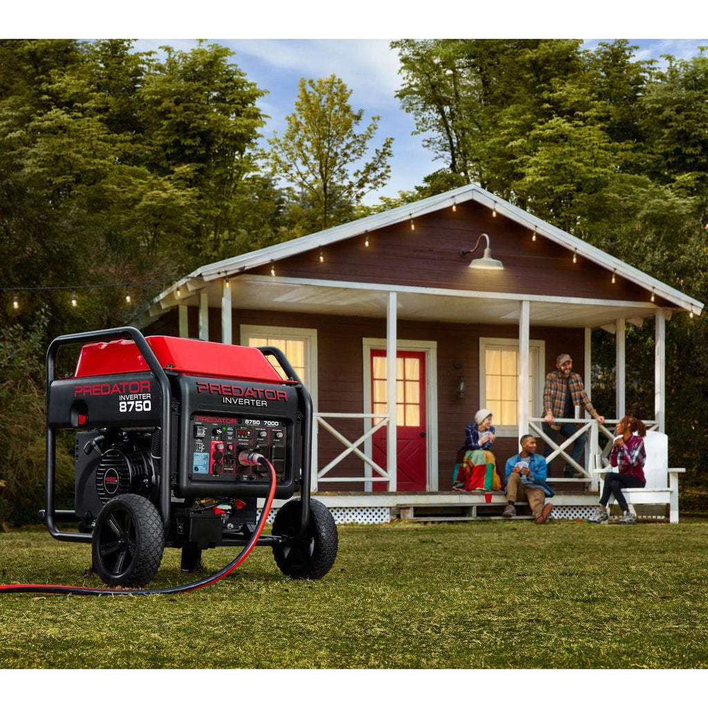 8750 Watt Open-Frame Inverter Generator R2690