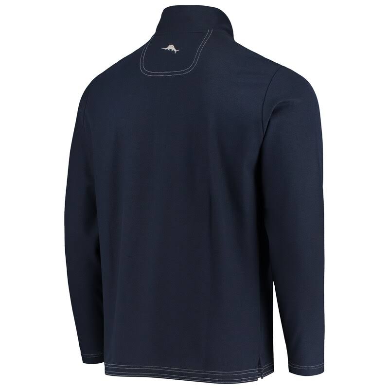 Navy Quarter-Zip Jacket Size: Medium Z50684