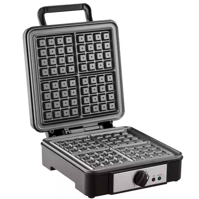 1200-Watts Non-Stick Stainless Steel Waffle Maker X6691