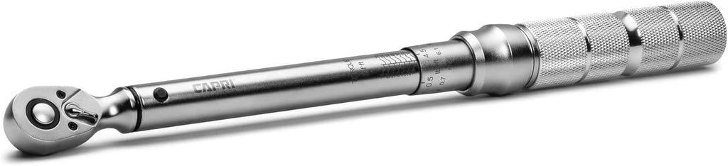 30-150 Inch Pound Industrial Torque Wrench, 1 4 Drive, Matte Chrome S24120