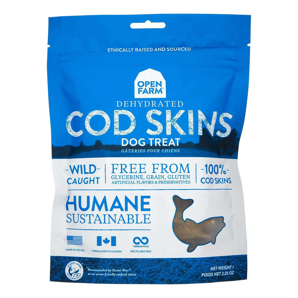 Cod Skins Dehydrated Dog Treats K433