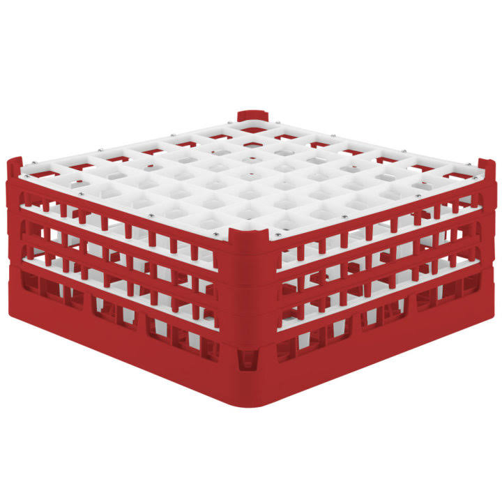 49 Compartment Polypropylene Rack J6610