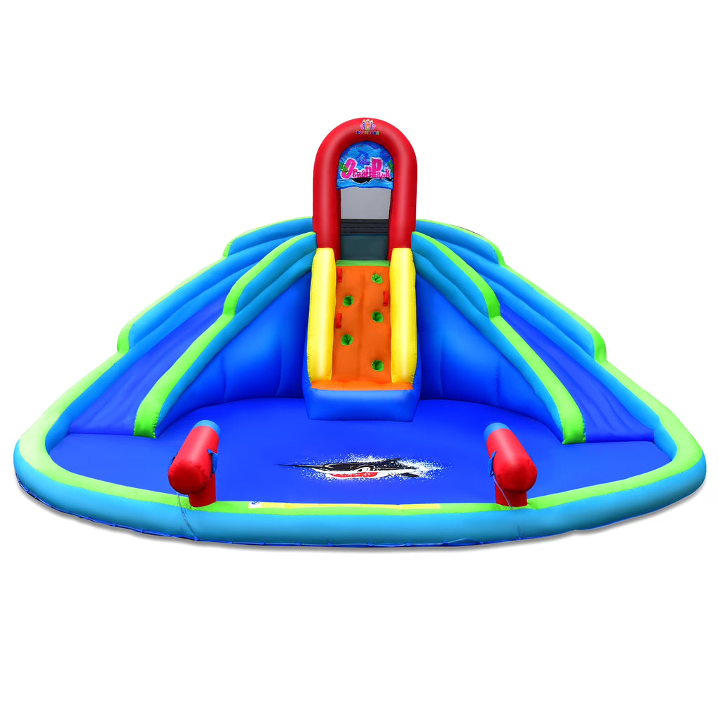 Inflatable Waterslide Bounce House with Handrail S995961