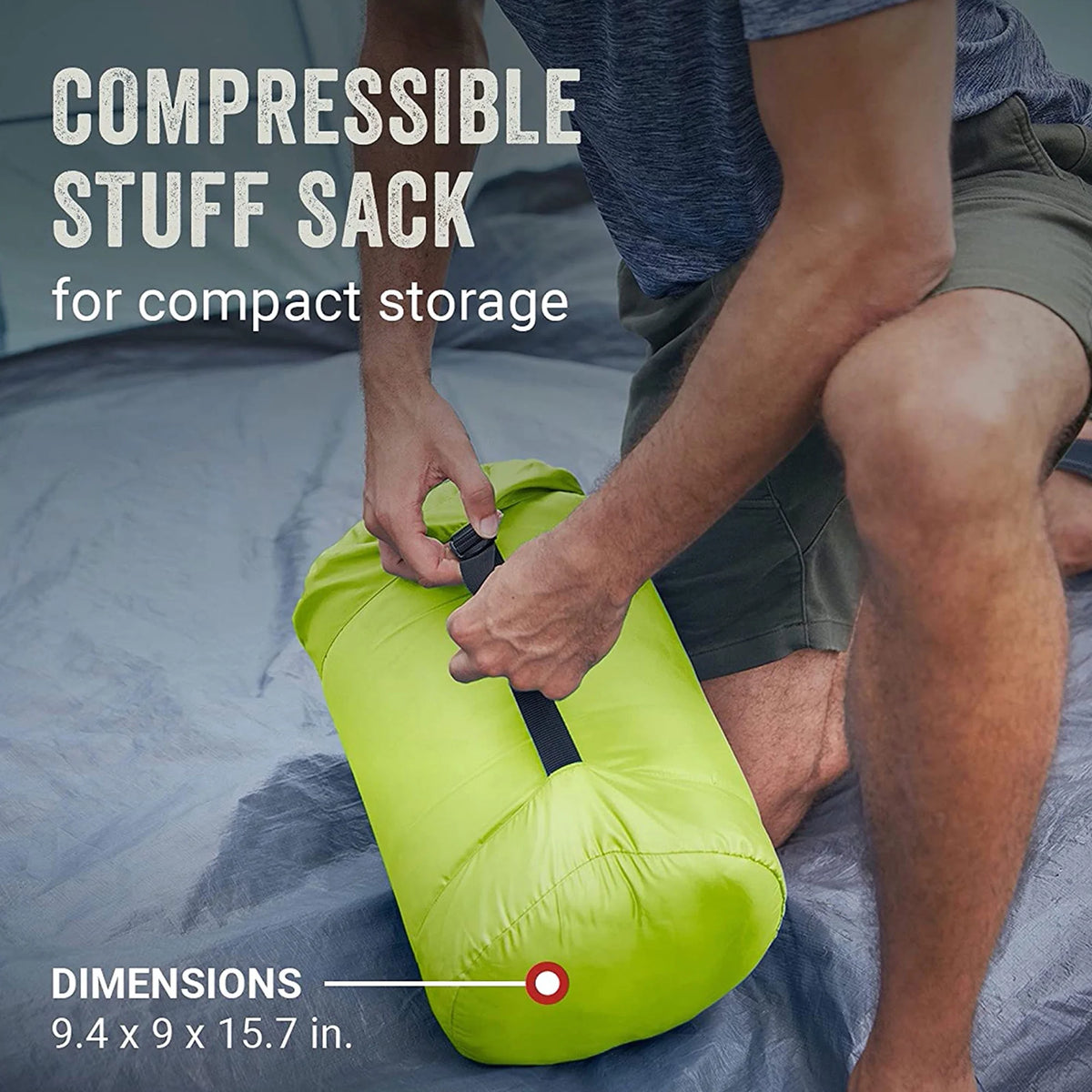 2 Pack 30 Degree Lightweight Camping Sleeping Bag V6790