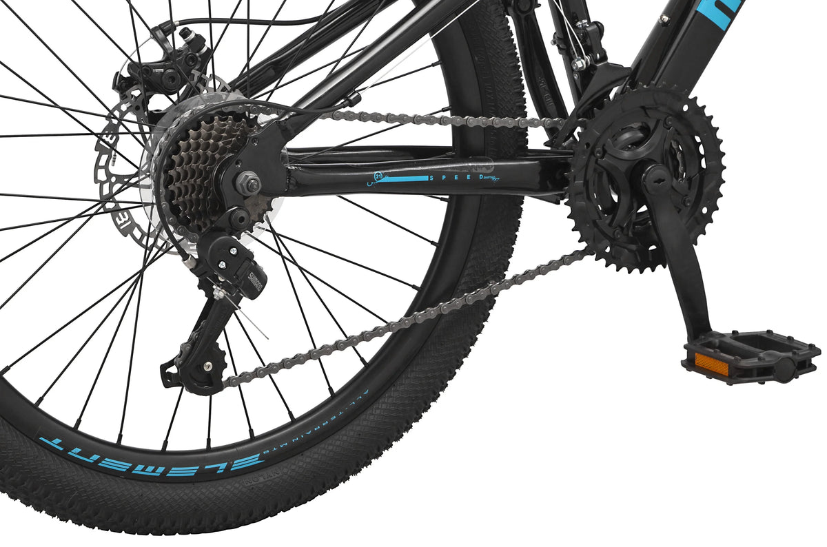 Black 24-in. 21 Speeds Mountain Bike Z573091