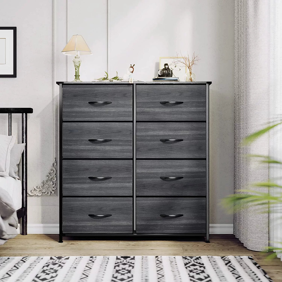 8 Drawer Fabric Storage Dresser Y832