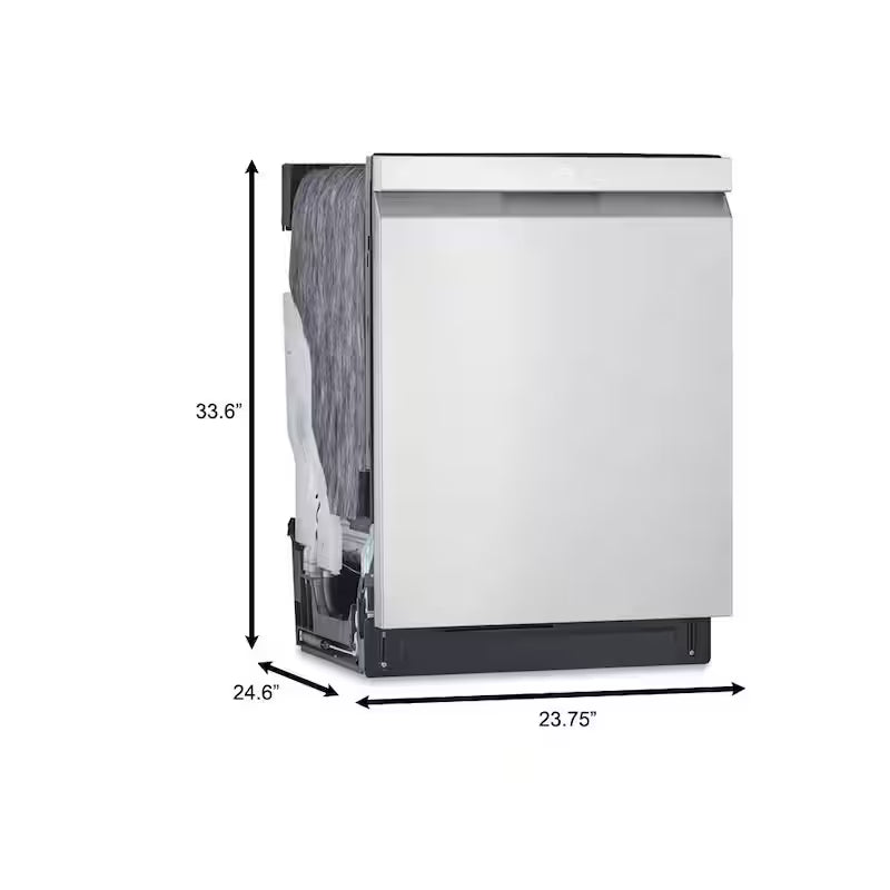 Stainless Steel Smart Top Control Dishwasher W1165