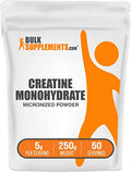 Micronized Creatine Monohydrate Powder 250g Unflavored Gluten Free W578