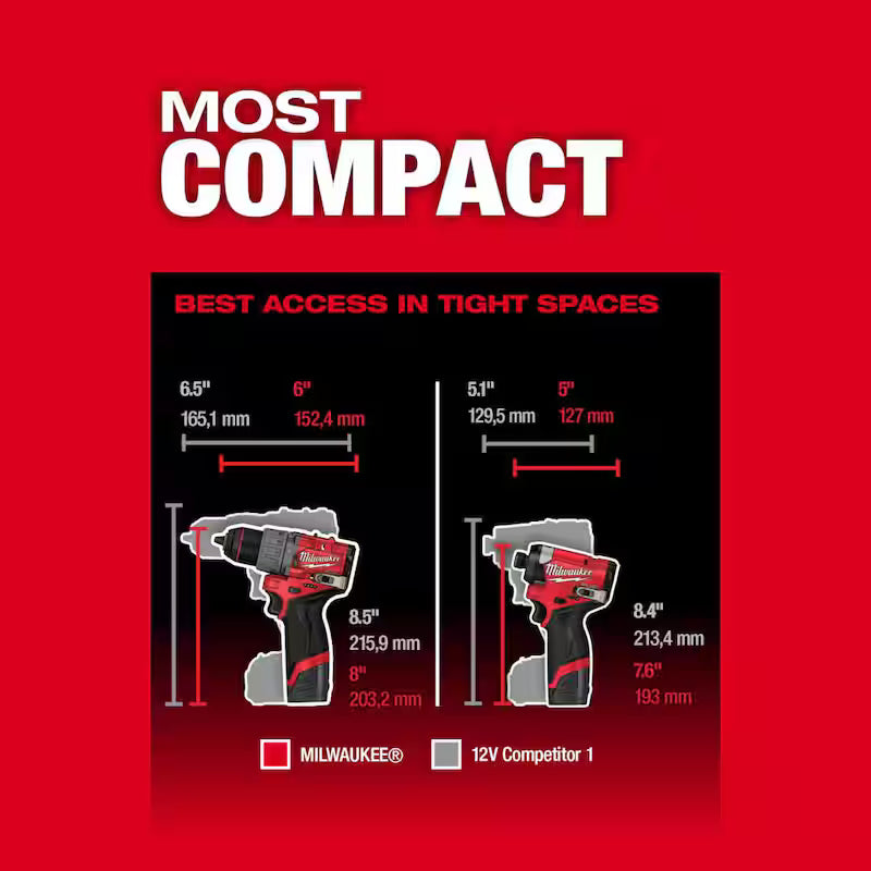 12-Volt Cordless Hammer Drill and Impact Driver Combo Kit G2722