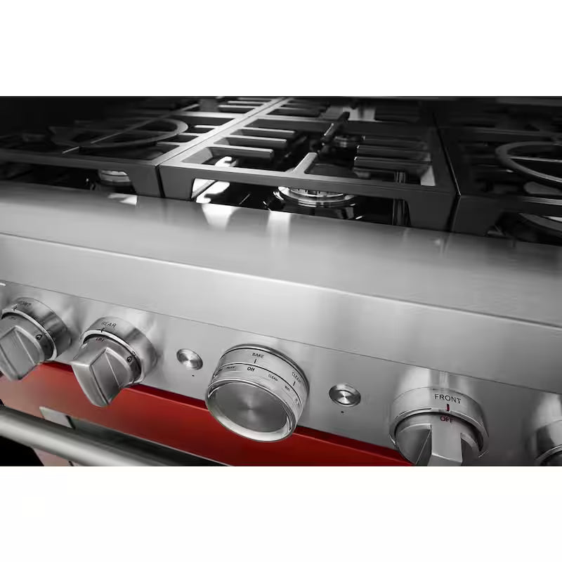 5.1 cu. ft. Smart Gas Range with Self-Cleaning and True Convection in Scorched Orange K31092