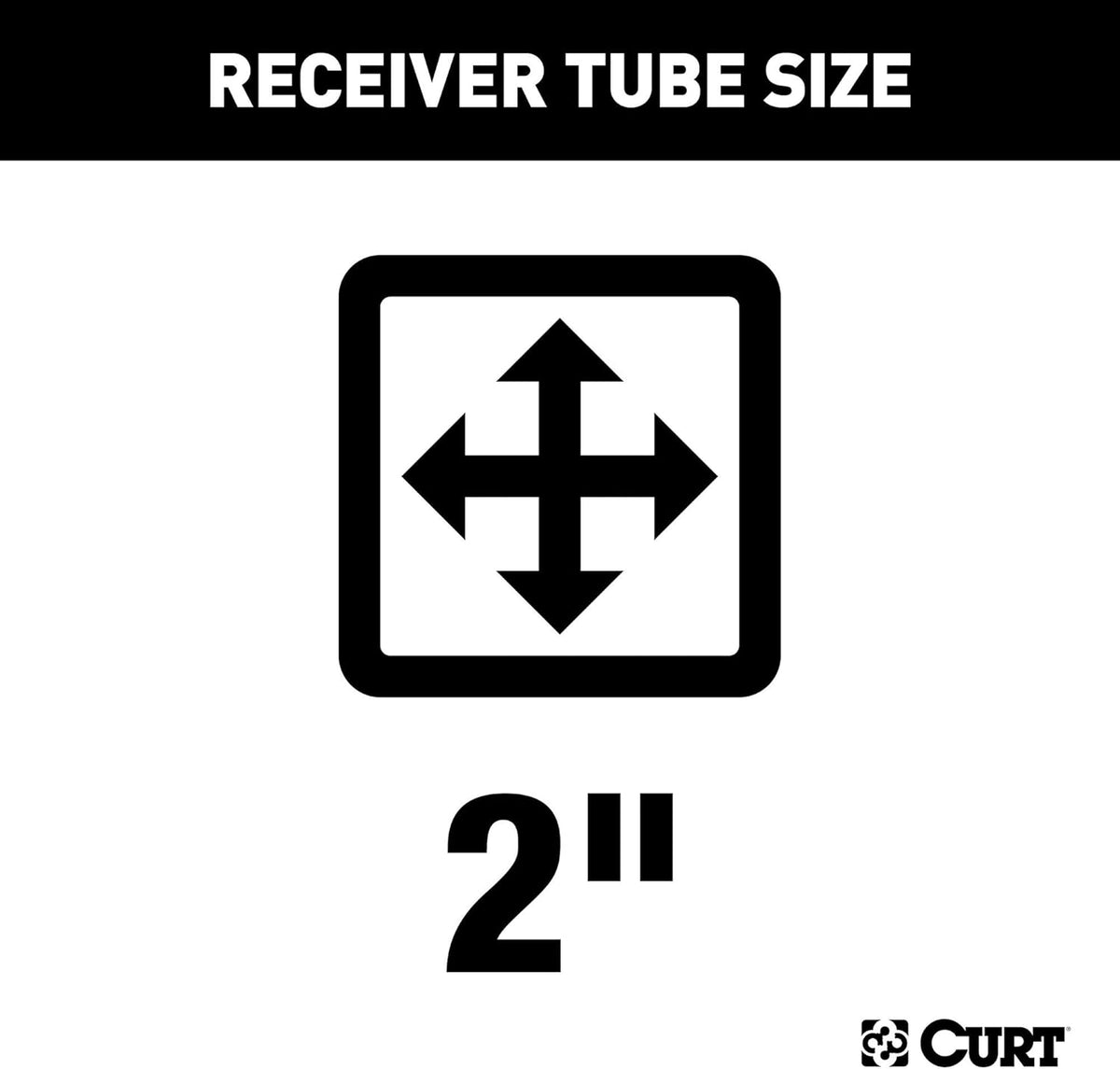 Class 3 Trailer Hitch, 2-Inch Receiver D4886