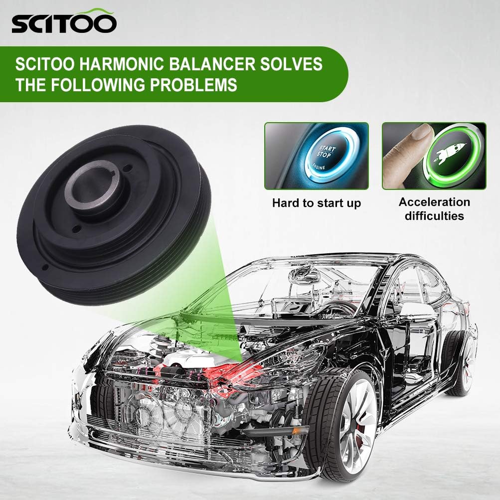 Harmonic Balancer Crankshaft Pulley Pack of 2 E316924