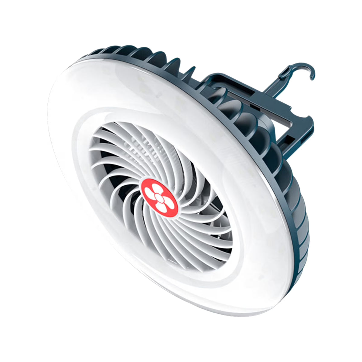 LED Hanging Fan and Portable Lamp, 2 in 1 Camping Tent Fan A255661