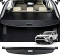 Black Carbon Fiber Texture Retractable Rear Trunk Cover Pack of 2 C130106