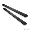 Matte Black Aluminum Side Step Rail Running Boards V526
