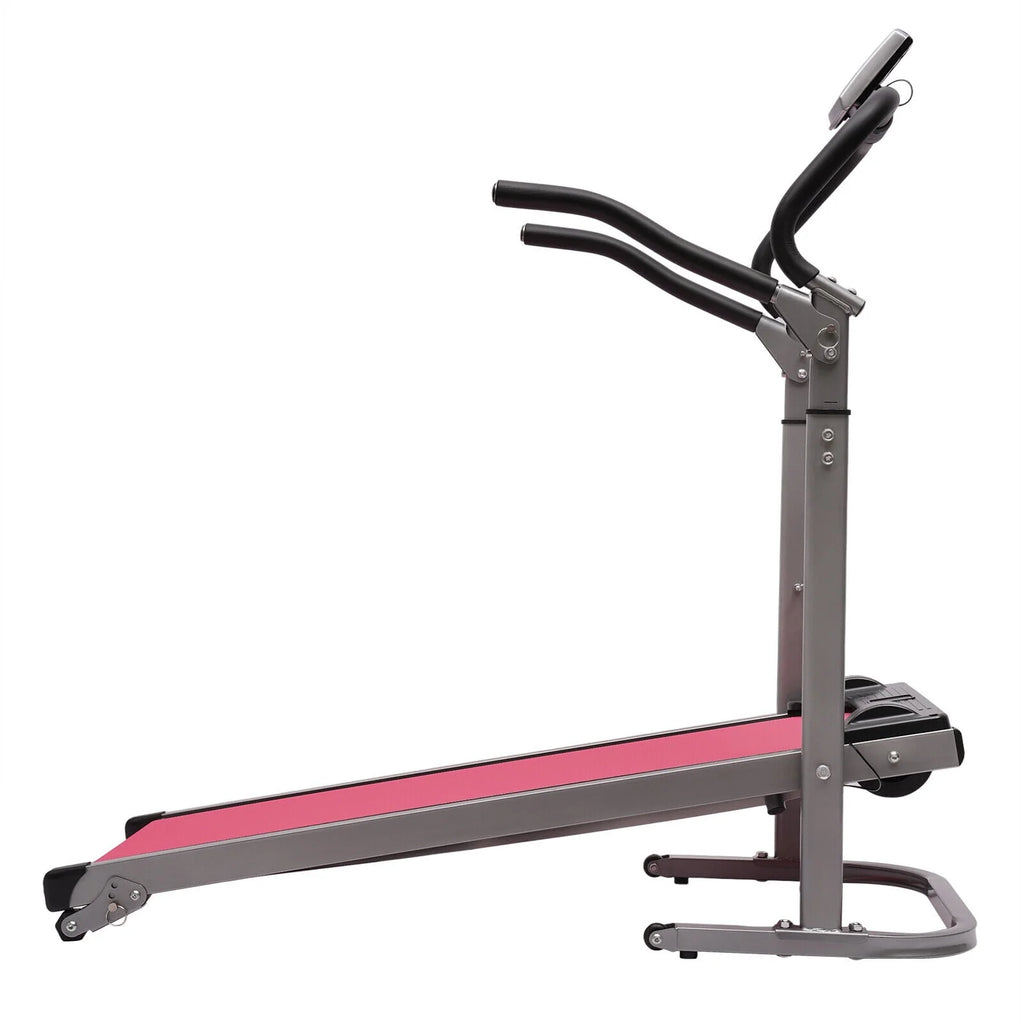 Folding Treadmill with LED Monitor N396490