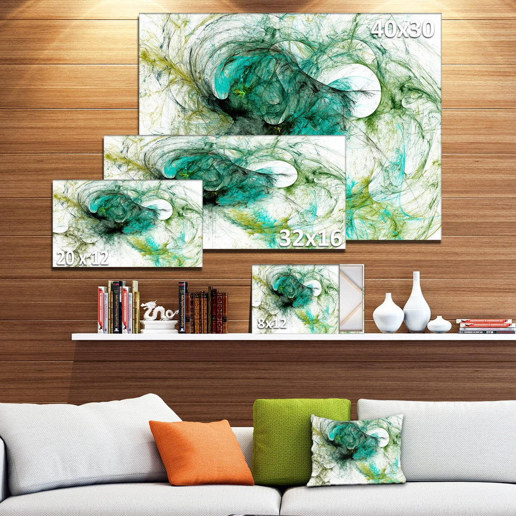 Green Graphic Art on Wrapped Canvas H568508