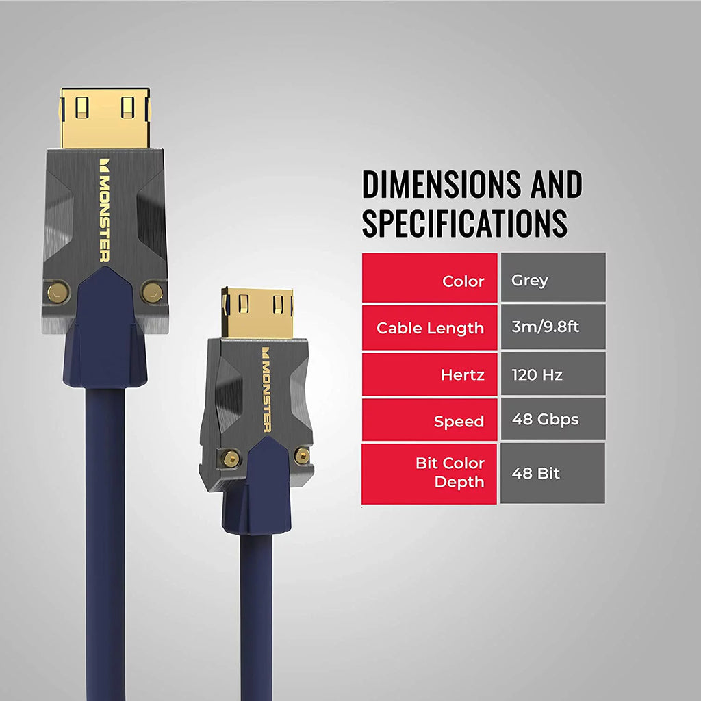 Blue 8K High Speed HDMI 2.1 Cable E6084