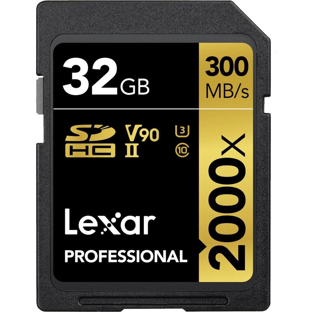32GB 2000X UHS-II SDHC Memory Card Q2607