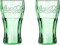 Set Of 2 Coca Cola Glasses 17 Ounces F600