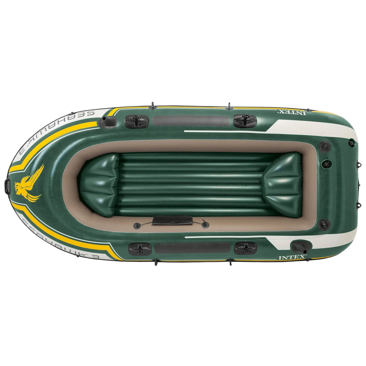 Inflatable Rafting Boat Set 3 Person with Oars and Pump S251