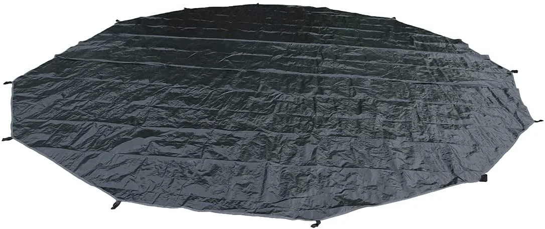 3M Outdoor Black Ultralight PE Round Mat L4282