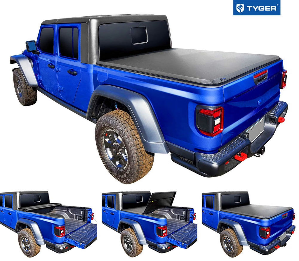Soft Tri-fold Truck Bed Tonneau Cover Vinyl O81568