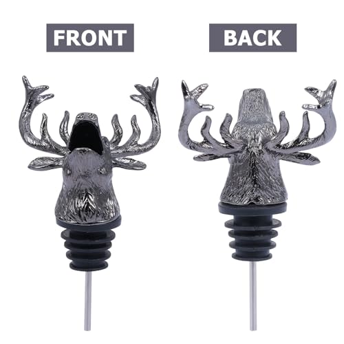 Creative Elk Head Wine Pourer Bottle Stopper W834