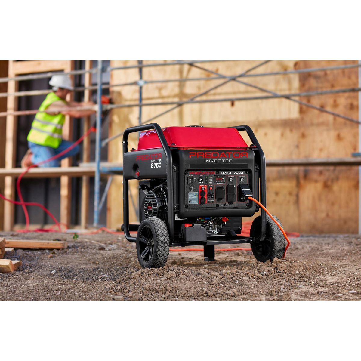 8750 Watt Open-Frame Inverter Generator R2690