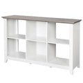 White 6-Cube Bookcase C418