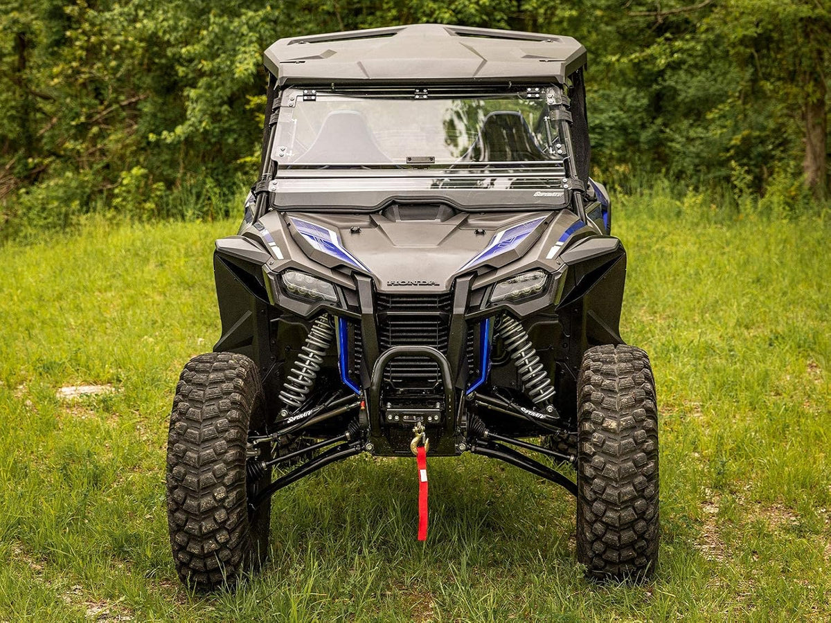 3500 lb Black Ops Winch with Heavy Duty Winch Mounting Plate Complete Kit M1004