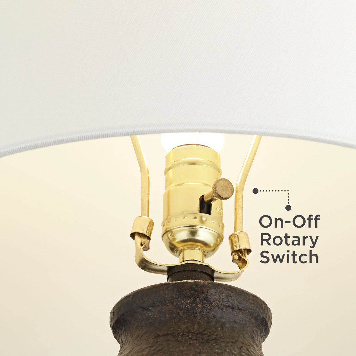 28" Tall Black Table Lamp D811001