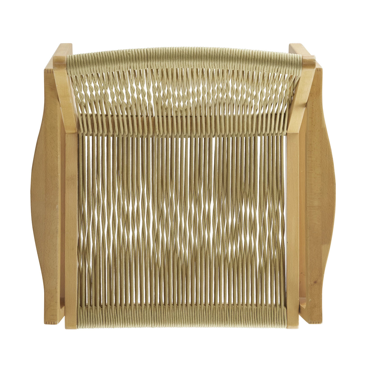 Natural Woven Rope Beechwood Rocking Chair N25235