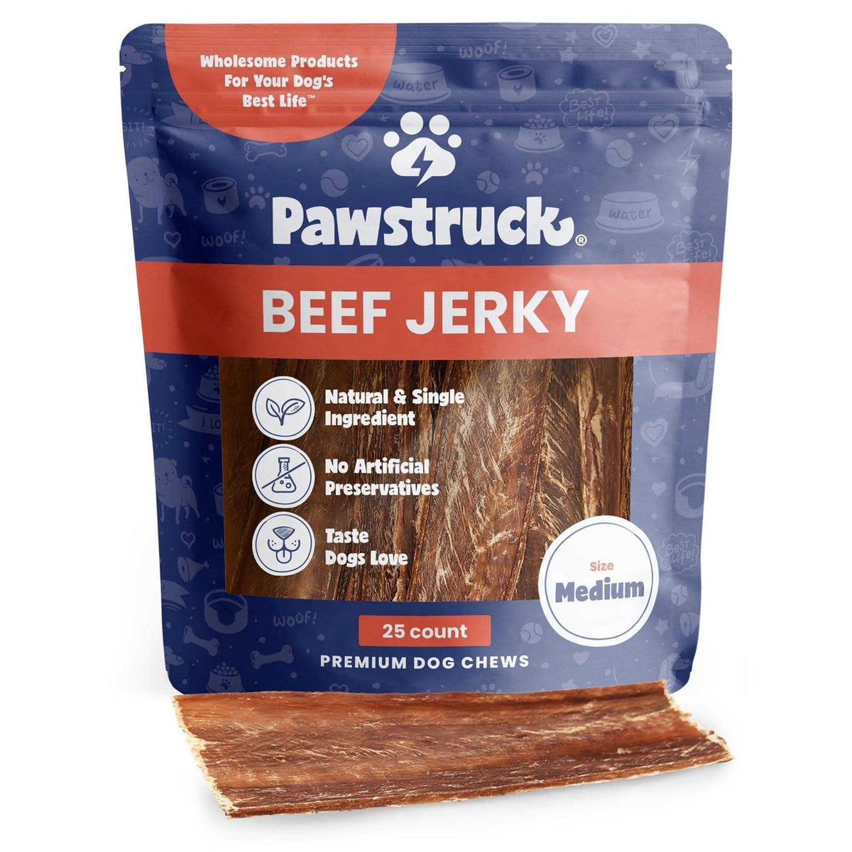 Natural Beef Jerky Dog Chew Treats Y8615