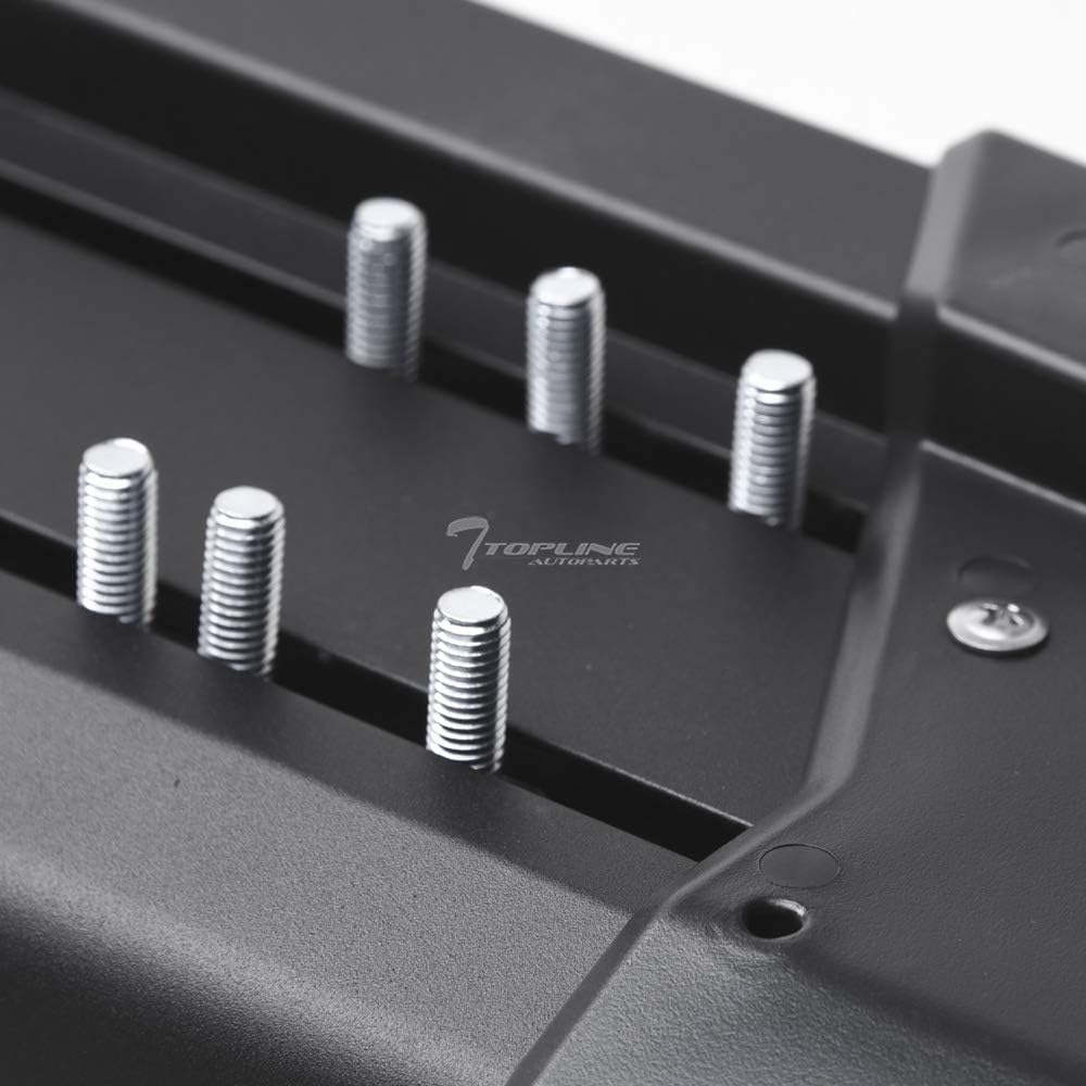 Matte Black Aluminum Side Step Rail Running Boards V526