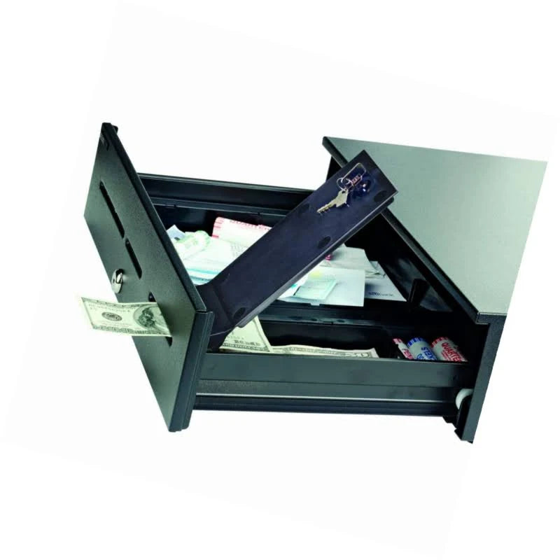 Black High-Security Cash Drawer R7686