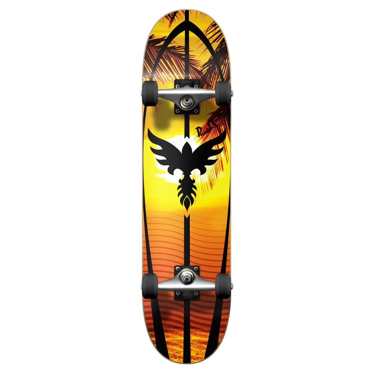 Graphic Sunset Complete Skateboard B19046
