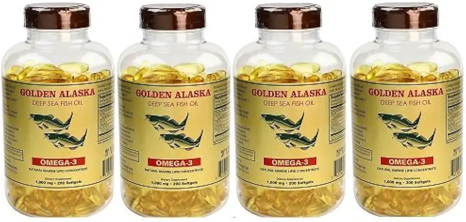 Omega-3 Fish Oil 1000 Mg EPA & DHA 200 Softgels M234