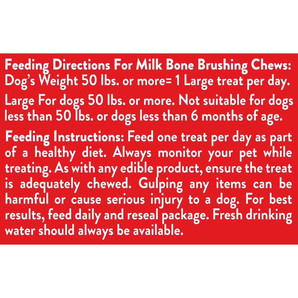 Daily Dental Dog Treats, Large, 24.2 oz, 18 Bones G9422