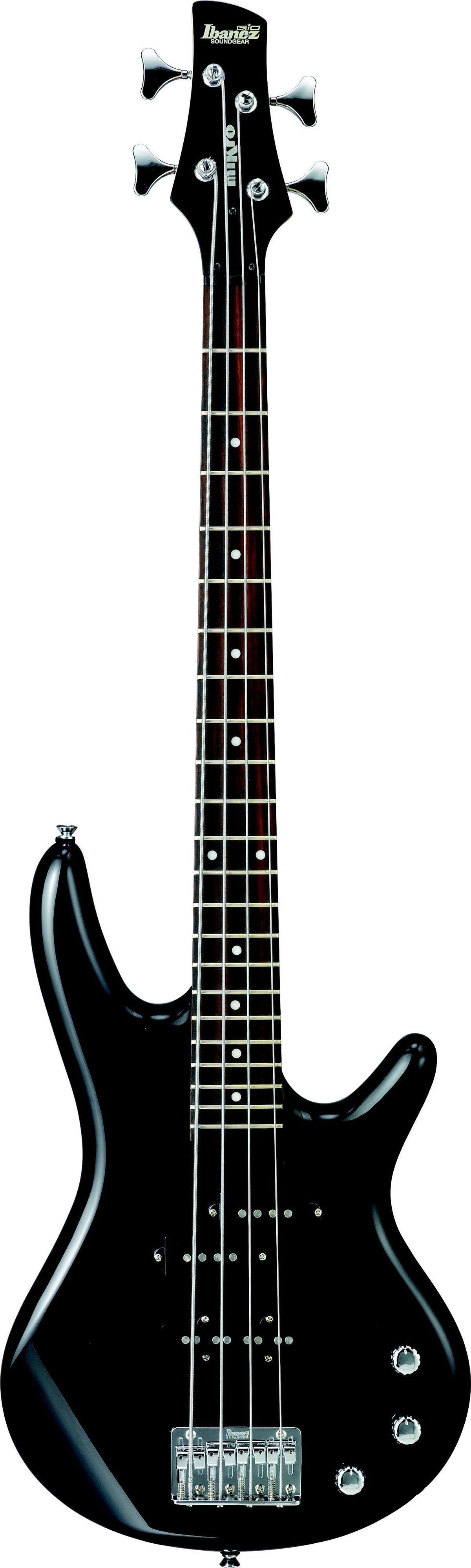 Black Short-Scale Electric Bass Guitar Y847505