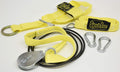 Yellow Seated Row Machine Cable Attachment H566