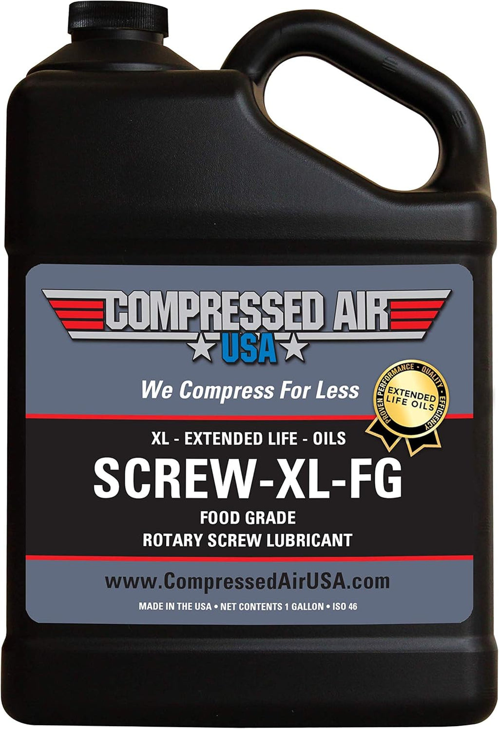 6000 Hour Rotary Screw Air Compressor Lubricating Oil (1 Gallon) Q115194