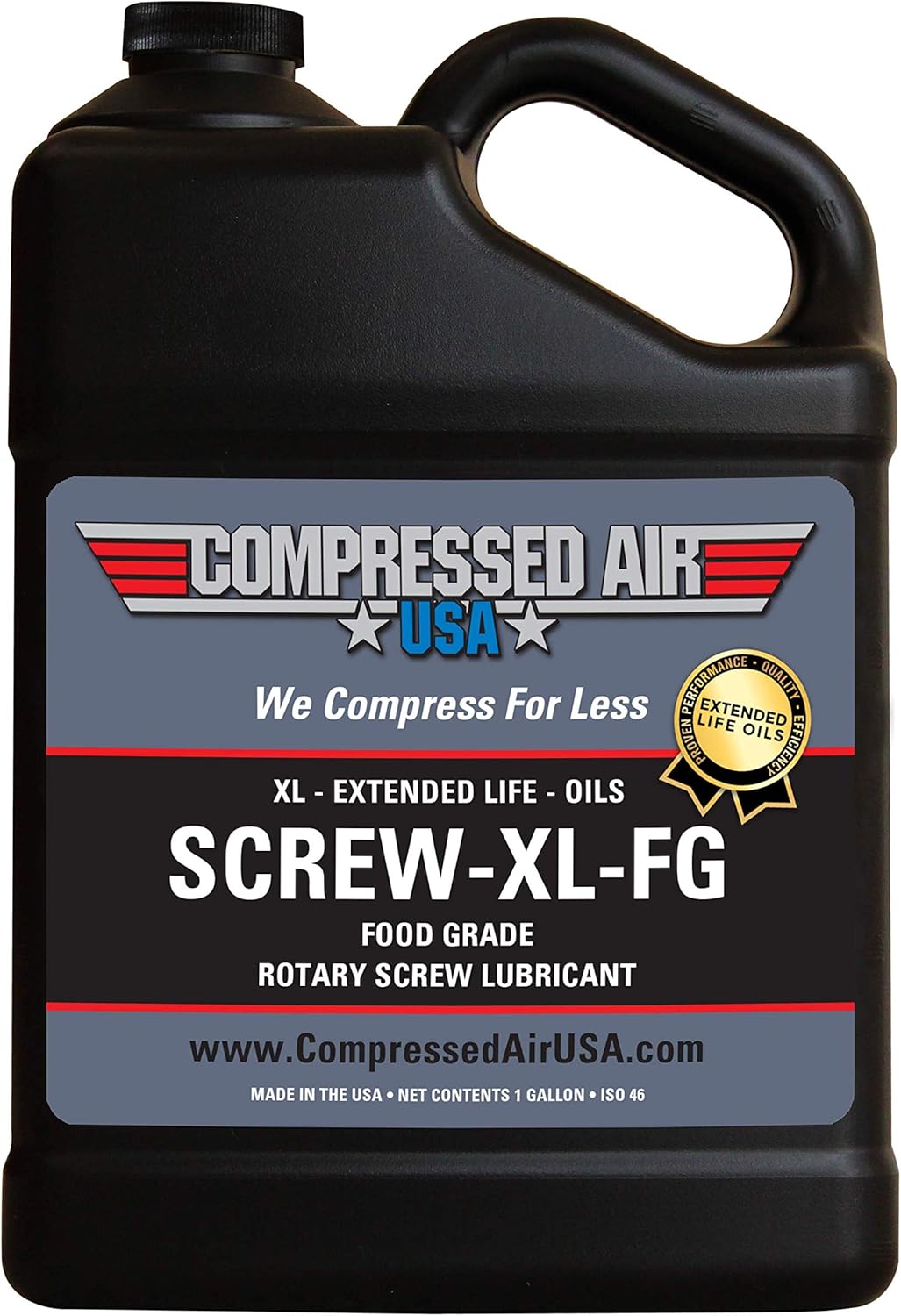 6000 Hour Rotary Screw Air Compressor Lubricating Oil (1 Gallon) Q115194