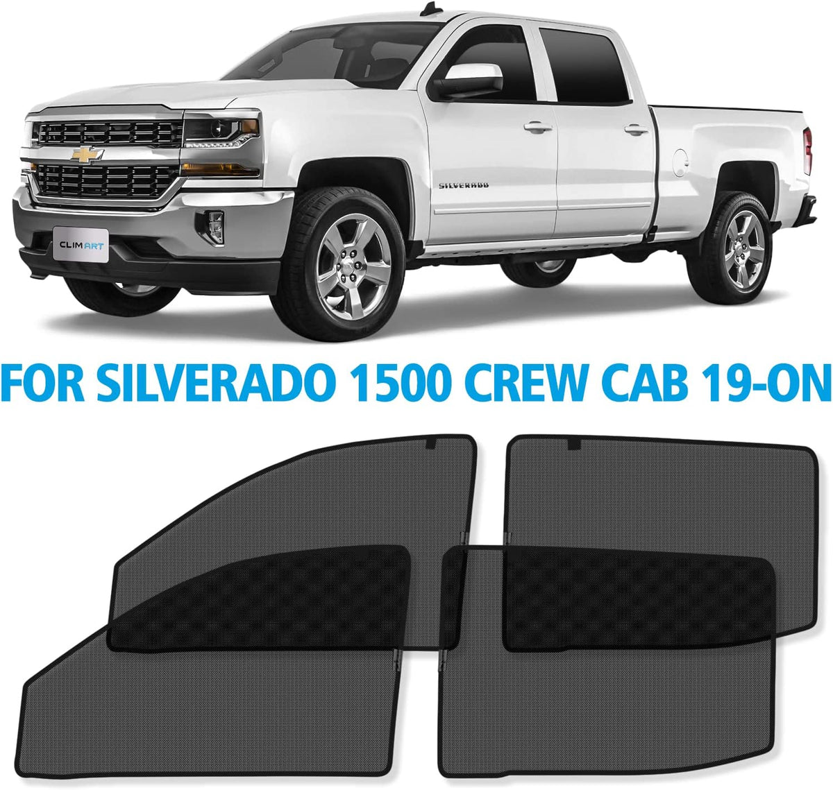 Magnetic Car Window Sunshade 4 Pc. Set G59871