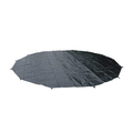 3M Outdoor Black Ultralight PE Round Mat L4282