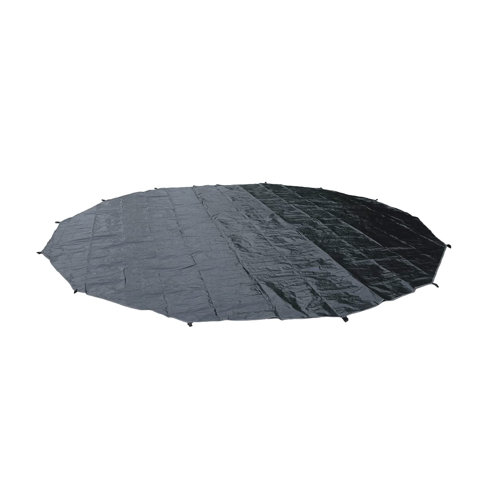 3M Outdoor Black Ultralight PE Round Mat L4282